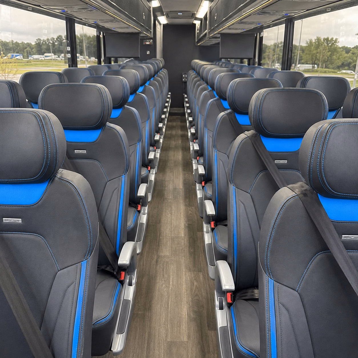 yuba city 56 passenger charter bus rental