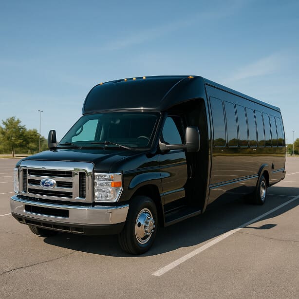 Yuba City Charter Bus 18 Passenger Minibus