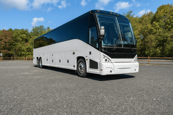 Yuba City Charter Bus 56 Passenger Charter Bus